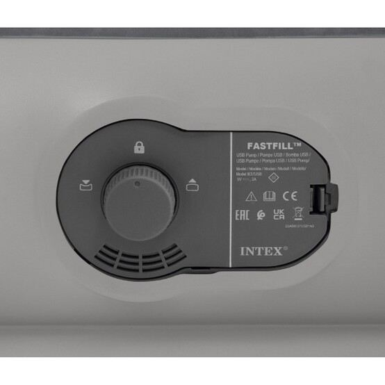 Матрас надувной 152*203*30 см встроенный насос USB Queen Dura-Beam Prestige Intex (1/1)
