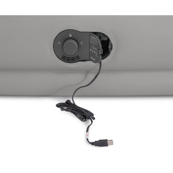 Матрас надувной 152*203*30 см встроенный насос USB Queen Dura-Beam Prestige Intex (1/1)