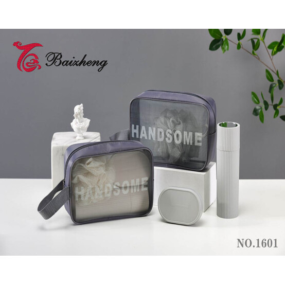 Набор банный дорожный 21,5*14*6 см в ассортименте Baizheng (1/80) Набор банный дорожный 21,5*14*6 см в ассортименте Baizheng (1/80)
