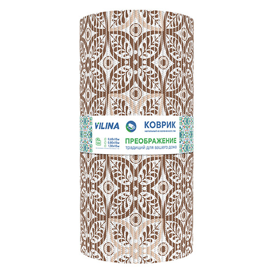 Коврик для ванной ПВХ 0,65*15м ПРЕОБРАЖЕНИЕ 205PT-brown Коврик для ванной ПВХ 0,65*15м ПРЕОБРАЖЕНИЕ 205PT-brown