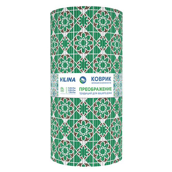 Коврик для ванной ПВХ 0,65*15м ПРЕОБРАЖЕНИЕ 208PT-green Коврик для ванной ПВХ 0,65*15м ПРЕОБРАЖЕНИЕ 208PT-green