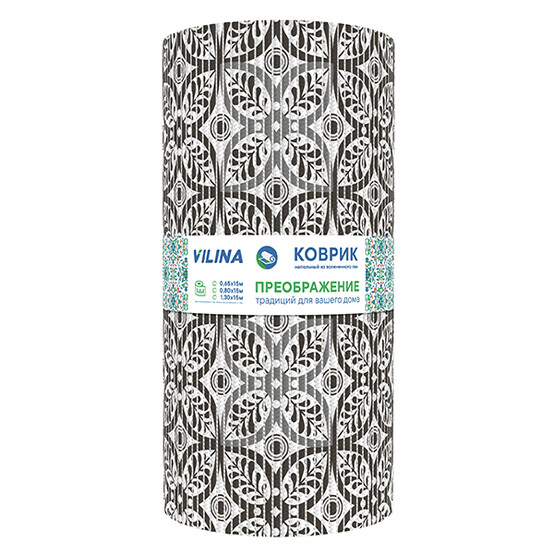 Коврик для ванной ПВХ 0,80*15м ПРЕОБРАЖЕНИЕ 205PT-grey Коврик для ванной ПВХ 0,80*15м ПРЕОБРАЖЕНИЕ 205PT-grey