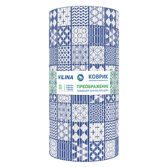 Коврик для ванной ПВХ 0,80*15м ПРЕОБРАЖЕНИЕ 218PT-blue Коврик для ванной ПВХ 0,80*15м ПРЕОБРАЖЕНИЕ 218PT-blue