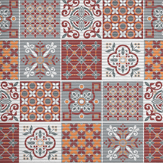 Коврик для ванной ПВХ 0,80*15м ПРЕОБРАЖЕНИЕ 225PT-burgundy-grey Коврик для ванной ПВХ 0,80*15м ПРЕОБРАЖЕНИЕ 225PT-burgundy-grey