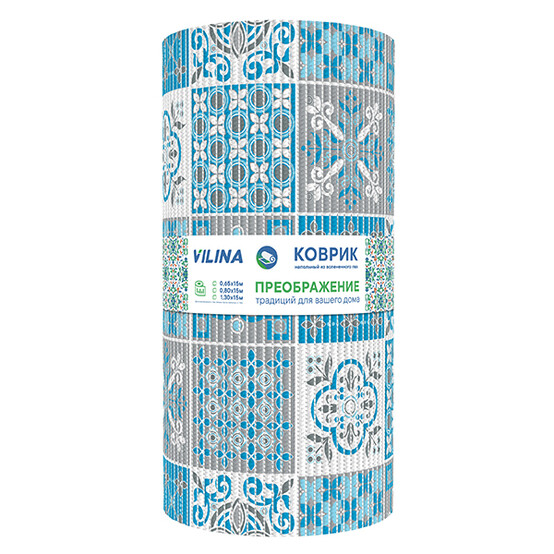 Коврик для ванной ПВХ 0,80*15м ПРЕОБРАЖЕНИЕ 225PT-turquoise Коврик для ванной ПВХ 0,80*15м ПРЕОБРАЖЕНИЕ 225PT-turquoise