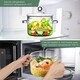 Кастрюля стеклянная 1500 мл 15*17 см стекл крышка стекл ручка Baizheng (1/1)