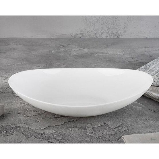 Тарелка стеклокерамическая суповая 23*20,5*4,8 см 600 мл Al Dente Mallony (1/48)