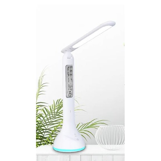 Лампа настольная светодиодная 15*15*36,9 см 5 Вт USB дисплеем 1 цвет микс Baizheng (1/32)