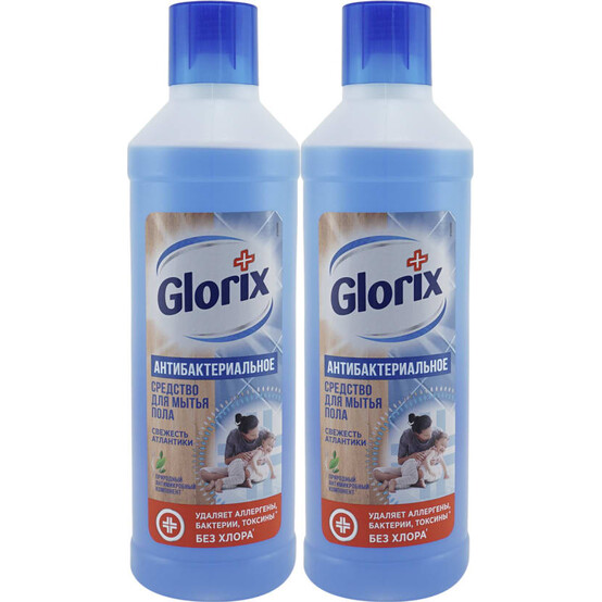 GLORIX Чистящее средство для пола 1л Свежесть атлантики GLORIX Чистящее средство для пола 1л Свежесть атлантики