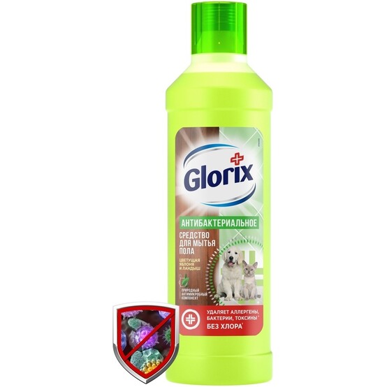 GLORIX Чистящее средство для пола 1л Цветущая яблоня и Ландыш