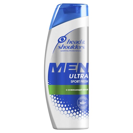 HEAD & SHOULDERS Шампунь против перхоти SPORTS FRESH для мужчин 400мл