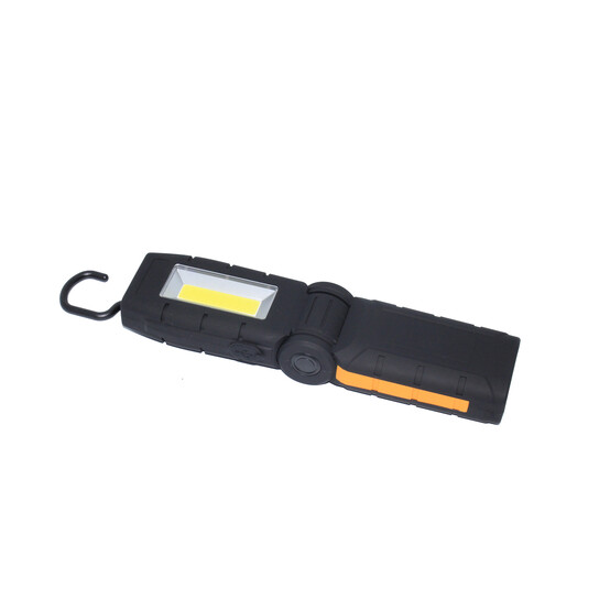 Фонарь ручной led 21*5,6*3,3 см аккумуляторный USB с магнитным крючком Baizheng (1/96)