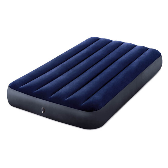 INTEX Кровать надувная Classic downy (Fiber tech) Твин, 99см x 1,91м x 25см, 64757 INTEX Кровать надувная Classic downy (Fiber tech) Твин, 99см x 1,91м x 25см, 64757