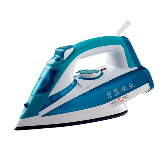 Утюг 2,4 кВт антипригарное покрытие синий Maxtronic (1/10), арт. MAX-PL-TF281/DGR