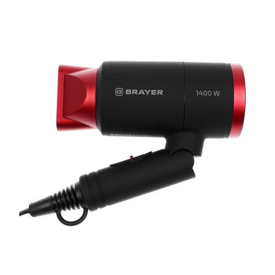 Фен 1400 Вт 2 скорости шнур 1.8 м Brayer (1/24), арт. BR3040RD