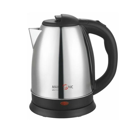 Чайник металлический электрический 1,5 л 1,5 кВт Maxtronic (1/12), арт. MAX-504