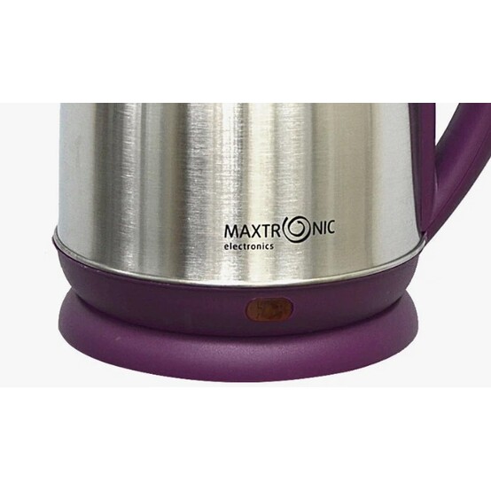 Чайник металлический электрический 1,5 л 1,5 кВт Maxtronic (1/16), арт. MAX-505 Чайник металлический электрический 1,5 л 1,5 кВт Maxtronic (1/16), арт. MAX-505