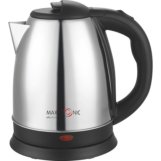 Чайник металлический электрический 1,5 л 1,5 кВт черный Maxtronic (1/16), арт. MAX-501 Чайник металлический электрический 1,5 л 1,5 кВт черный Maxtronic (1/16), арт. MAX-501