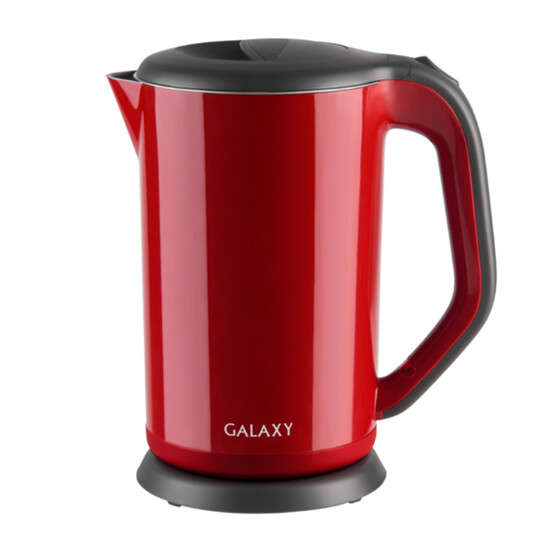 Чайник металлический электрический 1,7 л 2 кВт красный Galaxy (1/6), арт. GL 0318 КРАСНЫЙ Чайник металлический электрический 1,7 л 2 кВт красный Galaxy (1/6), арт. GL 0318 КРАСНЫЙ