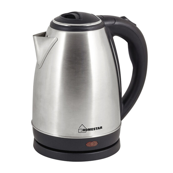 Чайник металлический электрический 1,8 л 1,5 кВт HS-1010A  HomeStar (1/12), арт. 003582