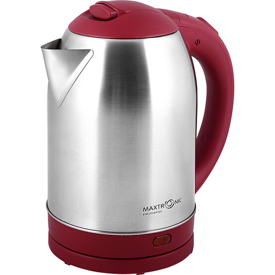 Чайник металлический электрический 2 л 1,8 кВт Maxtronic (1/12), арт. MAX-303