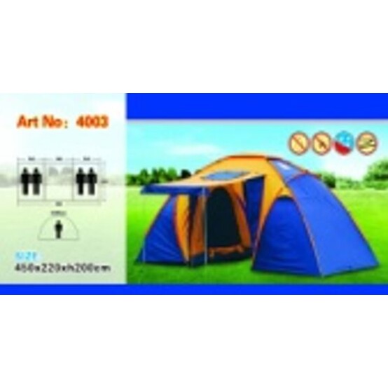 Палатка 4-х местная 450*220*200 см микс Baizheng (1/3)