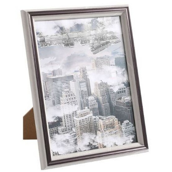 Фоторамка деревянная 15*20 см багет 1,5 см серо-коричневый Baizheng (1/40)