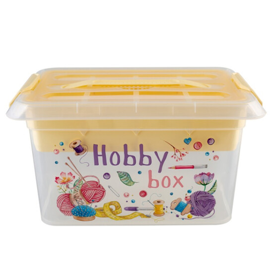 Контейнер пластиковый 6 л 300*193*170 мм Smartbox Hobby Box Полимербыт(1/6)