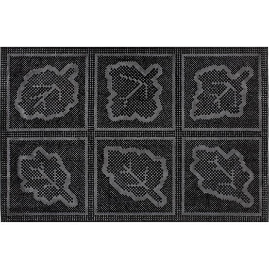 PIN MAT, Коврик резиновый 40*60 (Листья) (25)