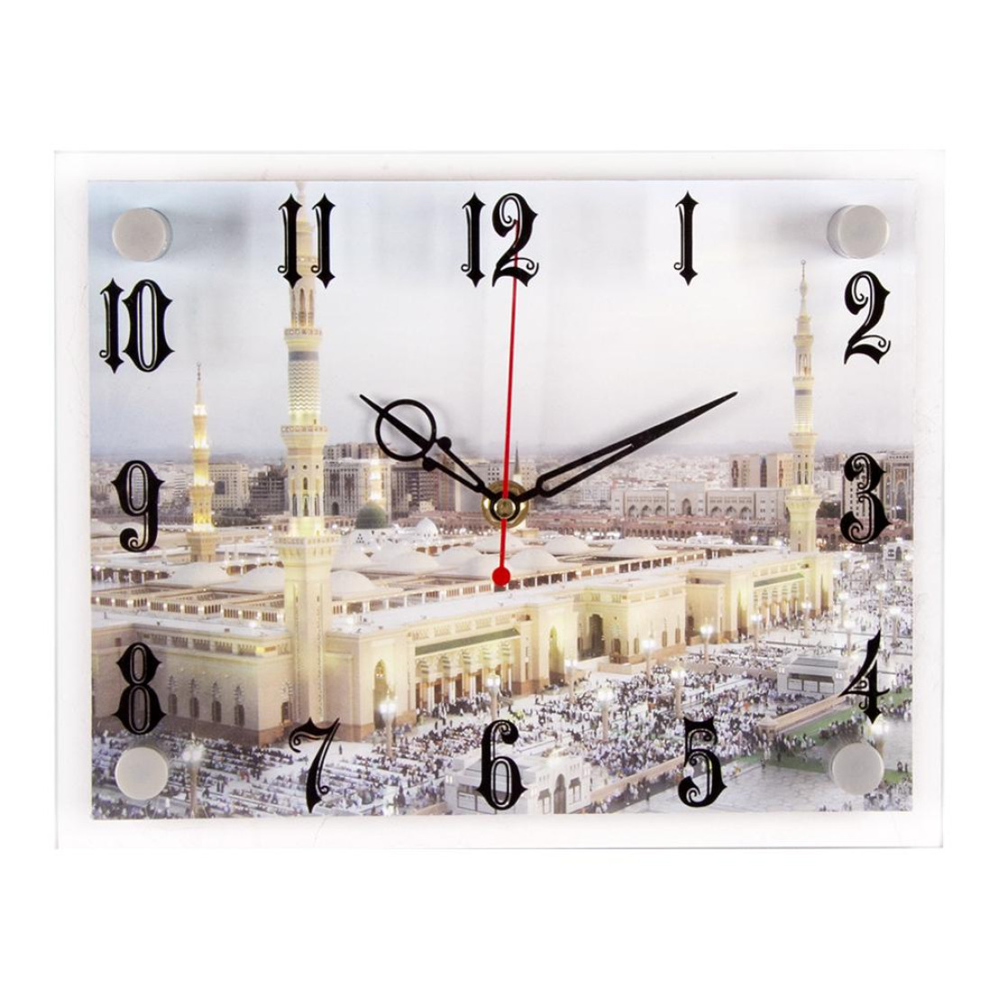 Часы с мечетью настенные. Оригинал часы настенные для мечети. Настенные электронные часы с мечетью 21 век. 21 Век 2026-995.