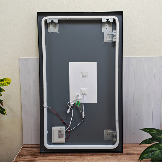 Зеркало для ванной 60*100 см LED подсветка антизапотевание прямоугольное KN-826A100/60 KNOIS (5)