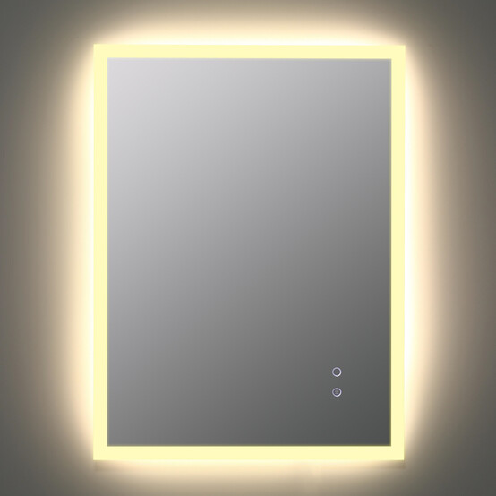 Зеркало для ванной 60*80 см LED подсветка антизапотевание прямоугольное KN-1036A60/80 KNOIS (6)