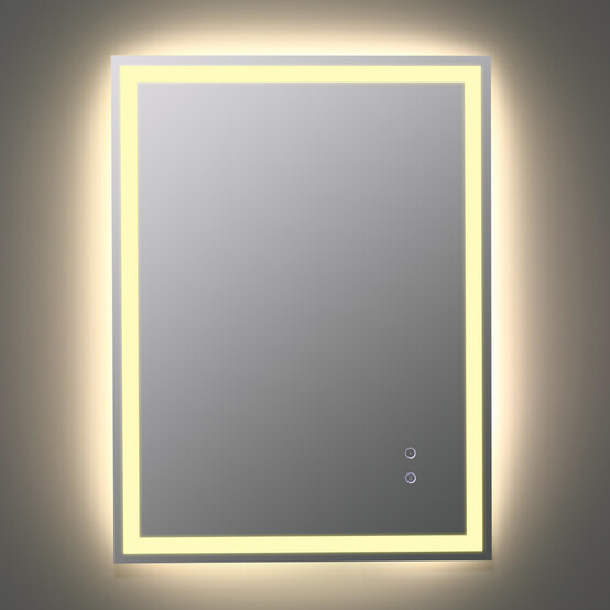 Зеркало для ванной 60*80 см LED подсветка антизапотевание прямоугольное KN-1047A60/80 KNOIS (6)