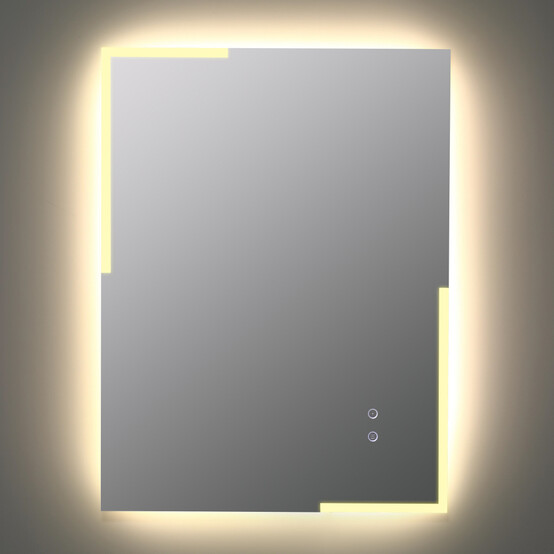 Зеркало для ванной 60*80 см LED подсветка антизапотевание прямоугольное KN-1048A60/80 KNOIS (6)