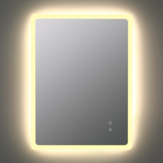 Зеркало для ванной 60*80 см LED подсветка антизапотевание прямоугольное KN-822A60/80 KNOIS (6)