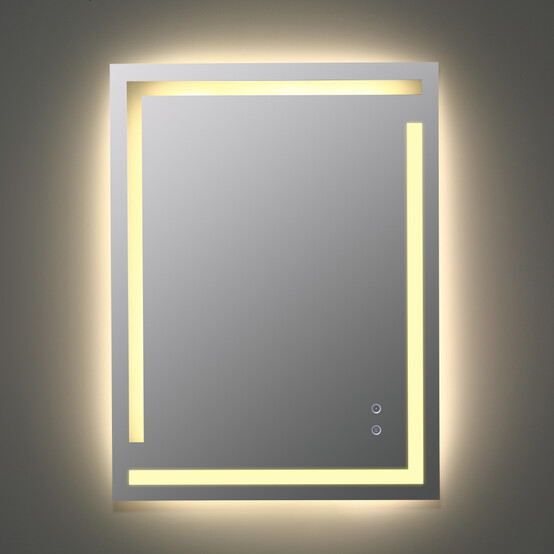 Зеркало для ванной 60*80 см LED подсветка антизапотевание прямоугольное KN-1092A60/80 KNOIS (6)