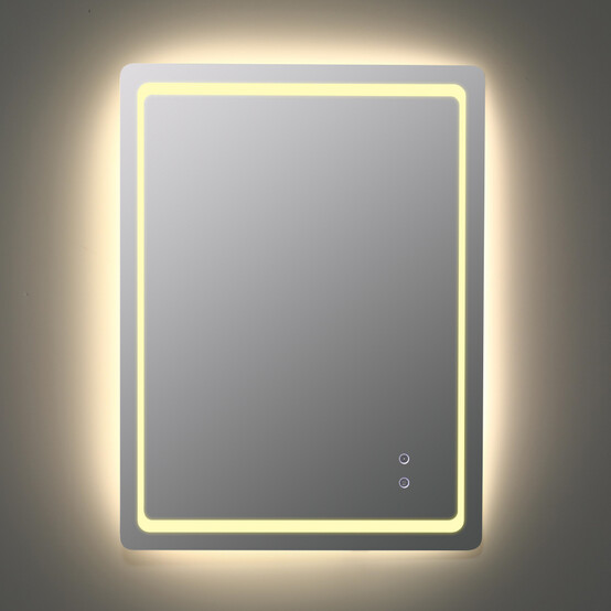 Зеркало для ванной 60*80 см LED подсветка антизапотевание прямоугольное KN-809A80/60 KNOIS (6)
