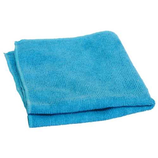 Салфетка из микрофибры 30*30 см M-01 синяя Рыжий кот (1/200)