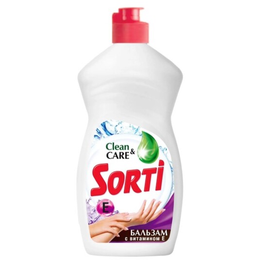 SORTI ср-во д/посуды Бальзам с Витамин Е 450мл/1090-3