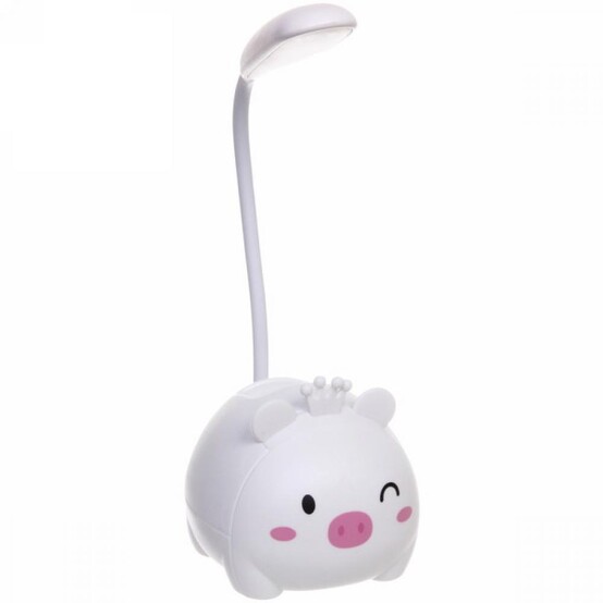 Лампа настольная электрическая 28*9*8 см led usb белый Marmalade Волшебный пятачок (1/144)
