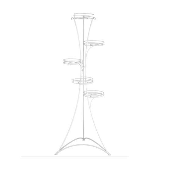 Подставка металлическая для цветов 1380*640 мм белый Стелла 5 ЗМИ (1/1)