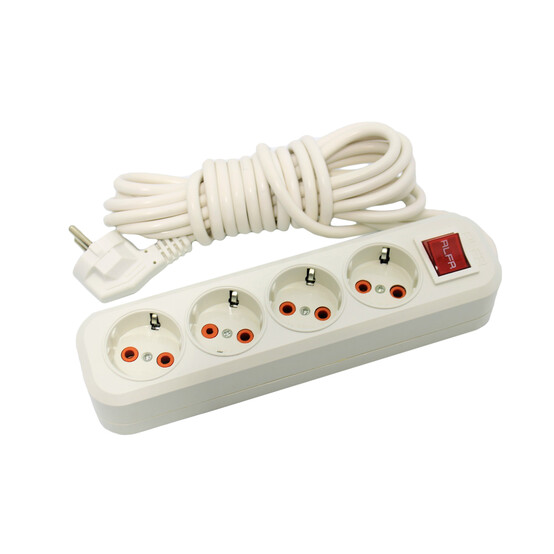 Удлинитель 5 м (4 розетки) TLF403-5
