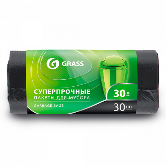 Мешок для мусора ПНД 30л (в рулоне 30шт)