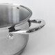 Кастрюля нерж сталь 2,7 л 18 см стекл крышка индукция F-01206 Fessle (1/6)