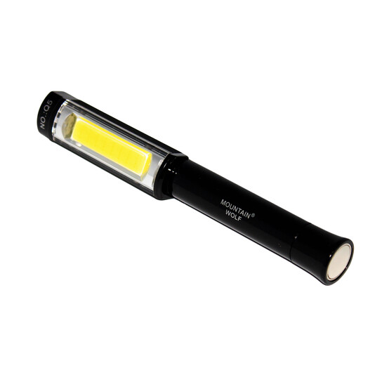 Фонарь ручной  led 19,5*2,5*2,5 см алюминиевый сплав 3 режима АА*3 Baizheng (1/288)
