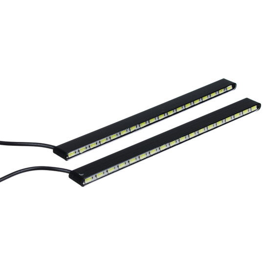 NEW GALAXY Дневные ходовые огни, LED 18 шт, метал. корп., 192 мм, 12V, 2шт NEW GALAXY Дневные ходовые огни, LED 18 шт, метал. корп., 192 мм, 12V, 2шт