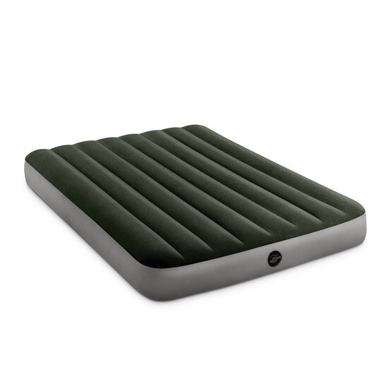 INTEX Кровать надувная DOWNY BED, (fiber-tech) встроенный ножной насос, 137x191x25см, ПВХ, 64762 INTEX Кровать надувная DOWNY BED, (fiber-tech) встроенный ножной насос, 137x191x25см, ПВХ, 64762