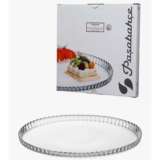 Блюдо стеклянное 24 см круглое Patisserie Pasabahce (1/6) Блюдо стеклянное 24 см круглое Patisserie Pasabahce (1/6)