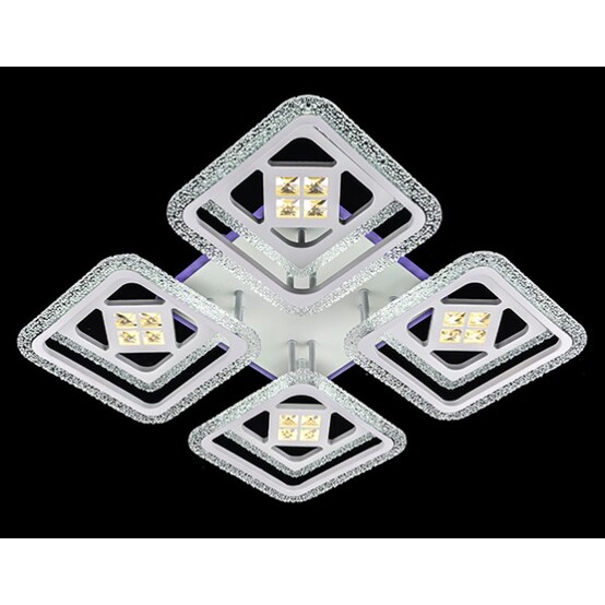 Люстра LED 3205-4+4C
