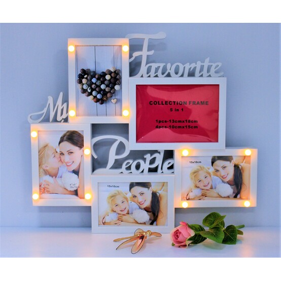 Фоторамка-коллаж с подсветкой YD-65LED Фоторамка-коллаж с подсветкой YD-65LED